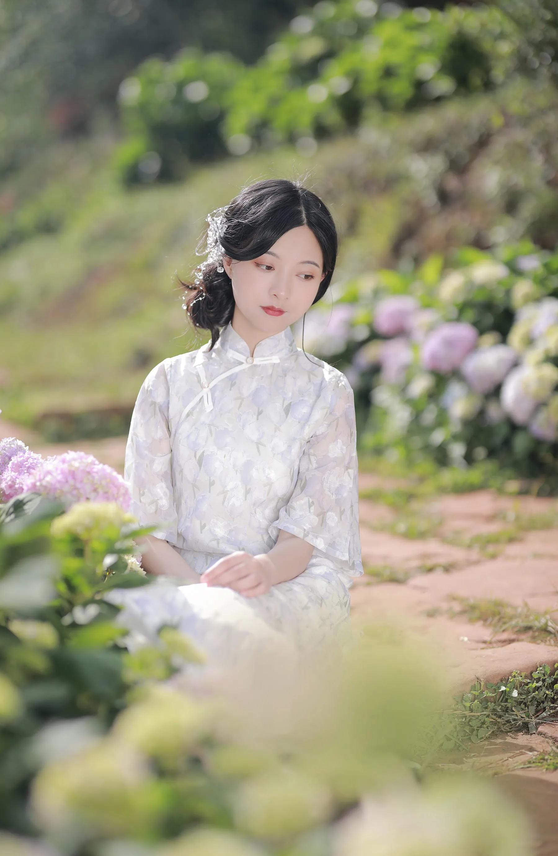 [艺图语] 2022.06.23 见过花开 YunFleur [20P]插图